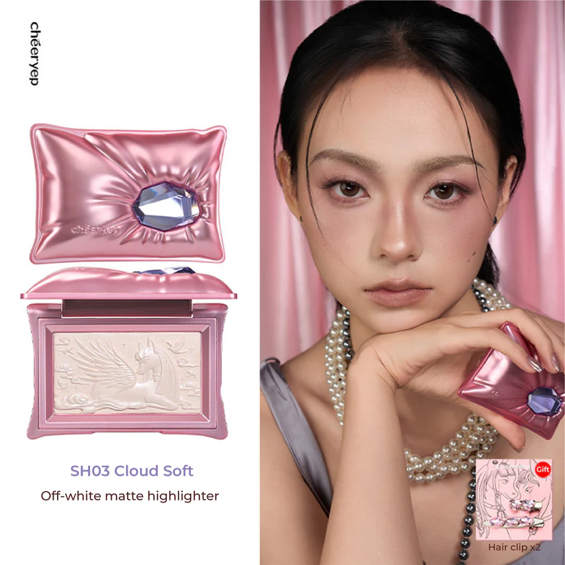 Bảng Bắt Sáng Cheeryep Highlighting Powder Pillow Gem Series Limited Edition