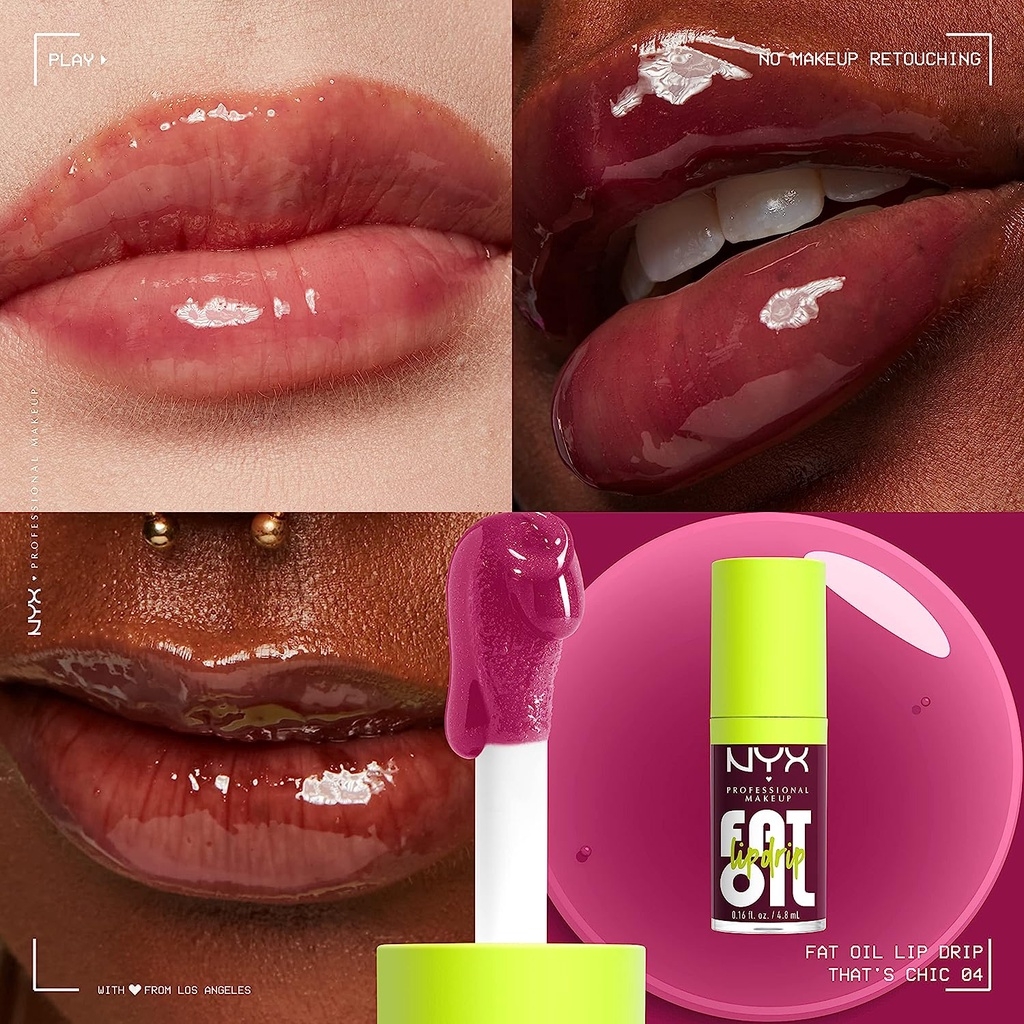Son bóng dạng dầu dưỡng môi NYX Fat Oil Lip Drip