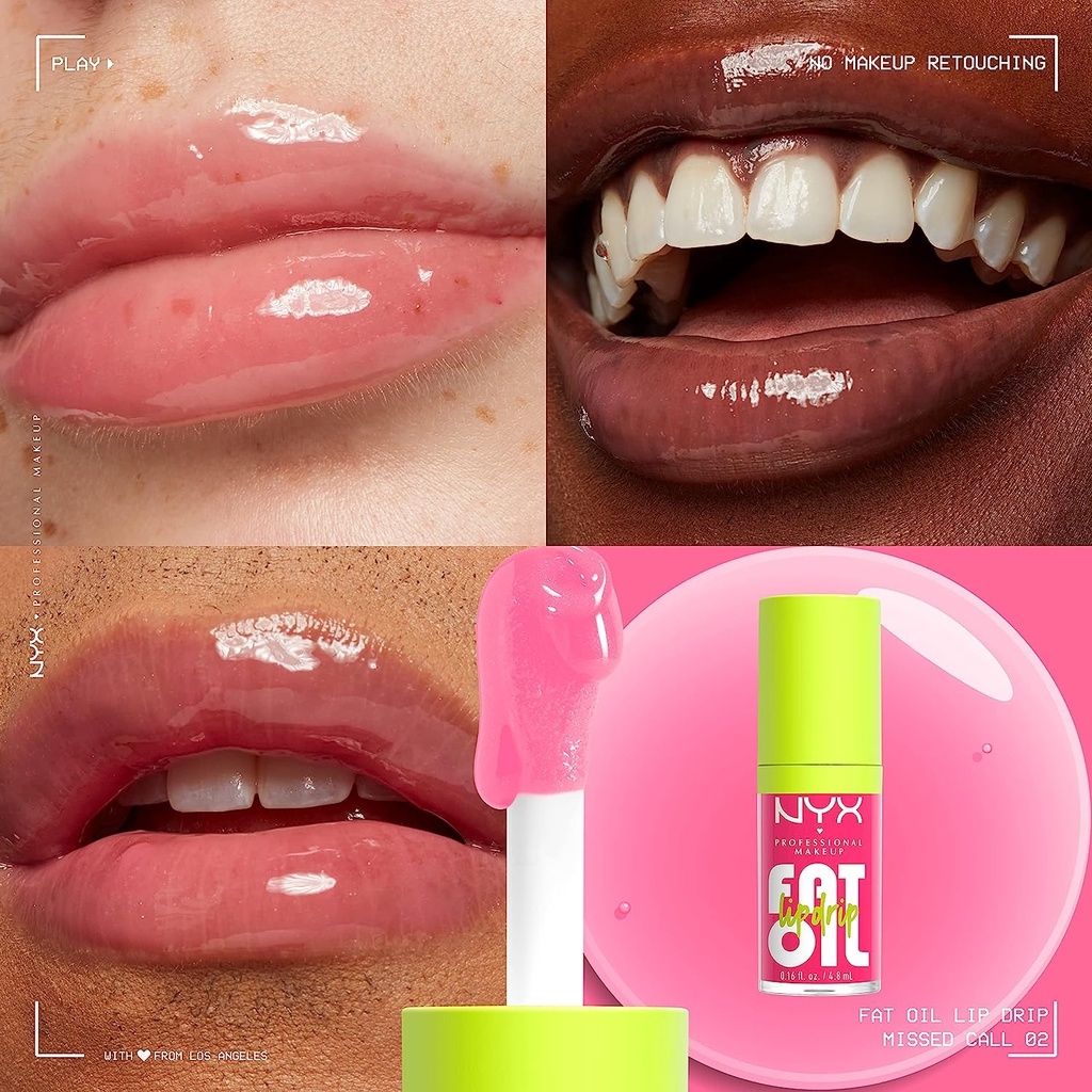 Son bóng dạng dầu dưỡng môi NYX Fat Oil Lip Drip