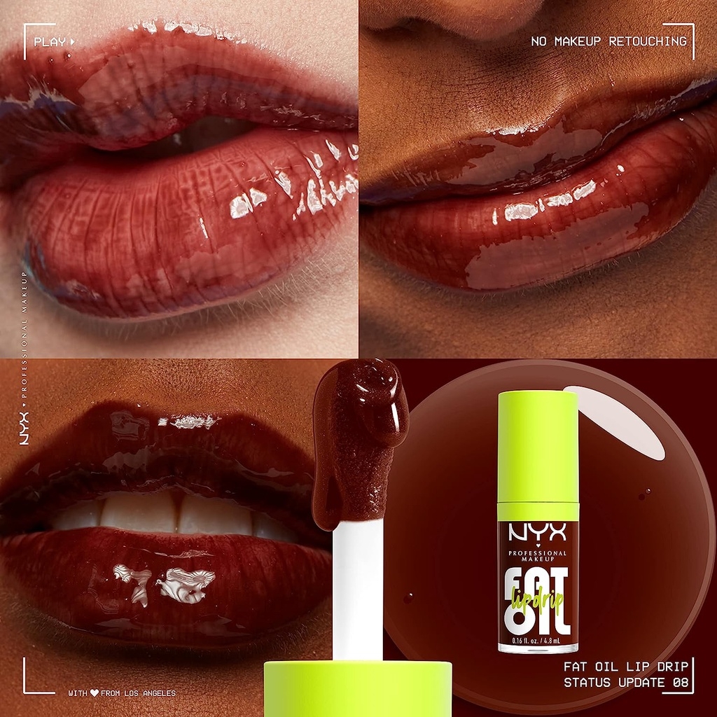 Son bóng dạng dầu dưỡng môi NYX Fat Oil Lip Drip