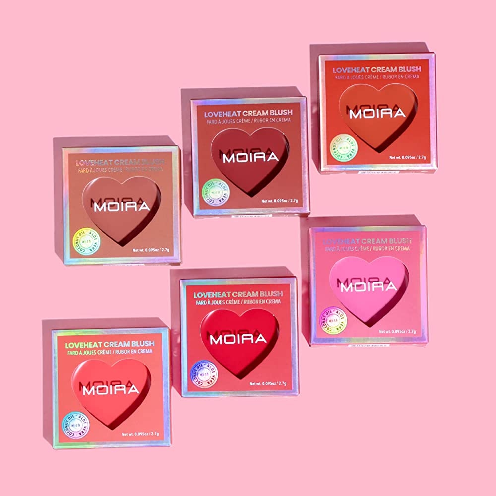 Má hồng dạng kem Moira Loveheat Cream Blush