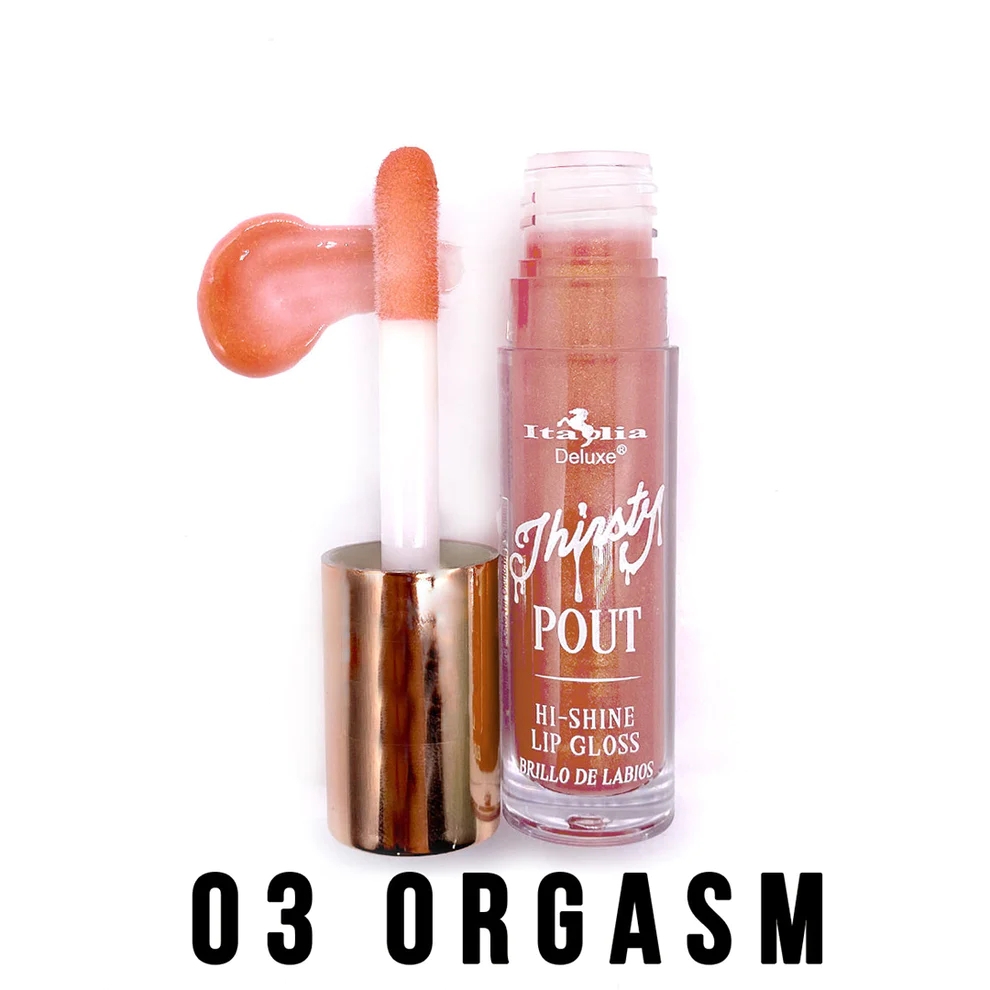 Son bóng Italia Deluxe Thirsty Pout Hi-shine Gloss