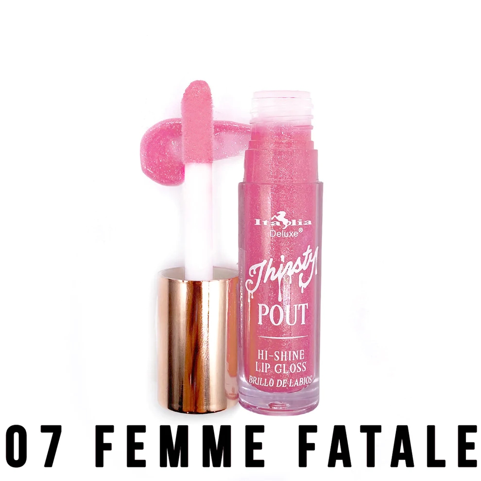 Son bóng Italia Deluxe Thirsty Pout Hi-shine Gloss
