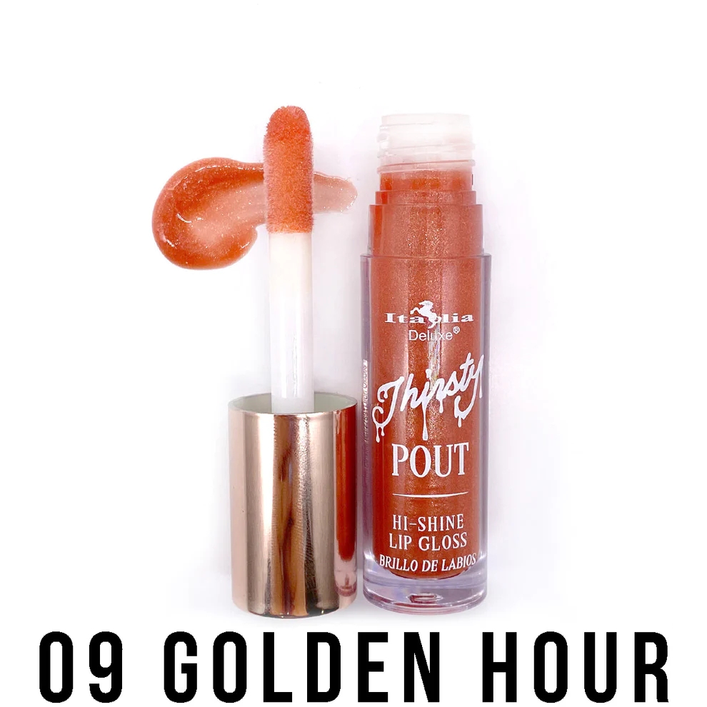 Son bóng Italia Deluxe Thirsty Pout Hi-shine Gloss