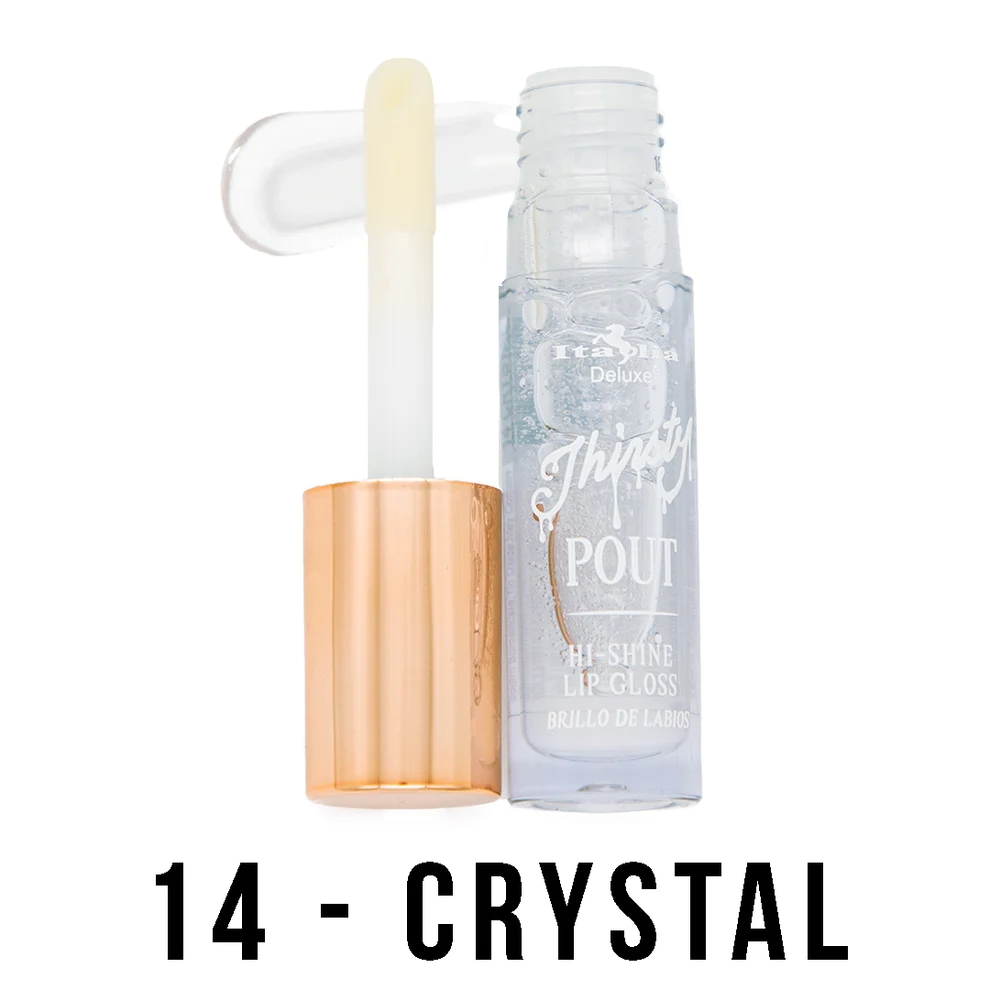 Son bóng Italia Deluxe Thirsty Pout Hi-shine Gloss