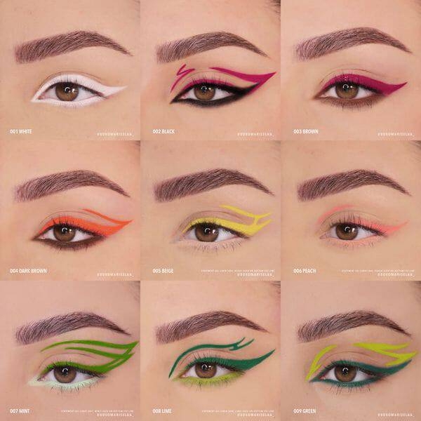 Chì kẻ mắt Moira Statement Gel Liner chống thấm nước
