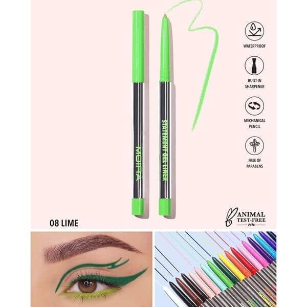 Chì kẻ mắt Moira Statement Gel Liner chống thấm nước