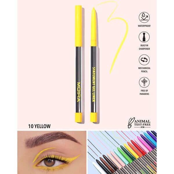 Chì kẻ mắt Moira Statement Gel Liner chống thấm nước