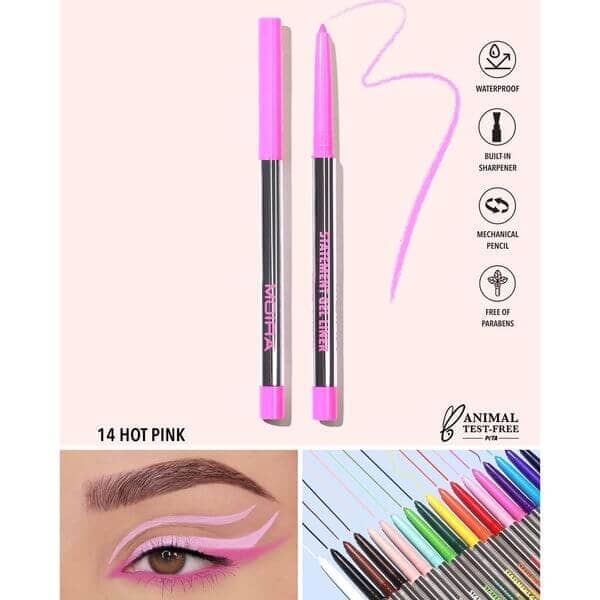 Chì kẻ mắt Moira Statement Gel Liner chống thấm nước