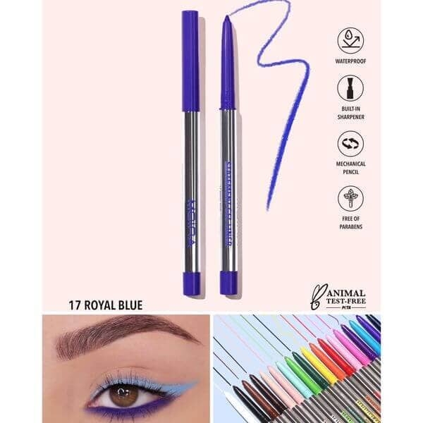 Chì kẻ mắt Moira Statement Gel Liner chống thấm nước