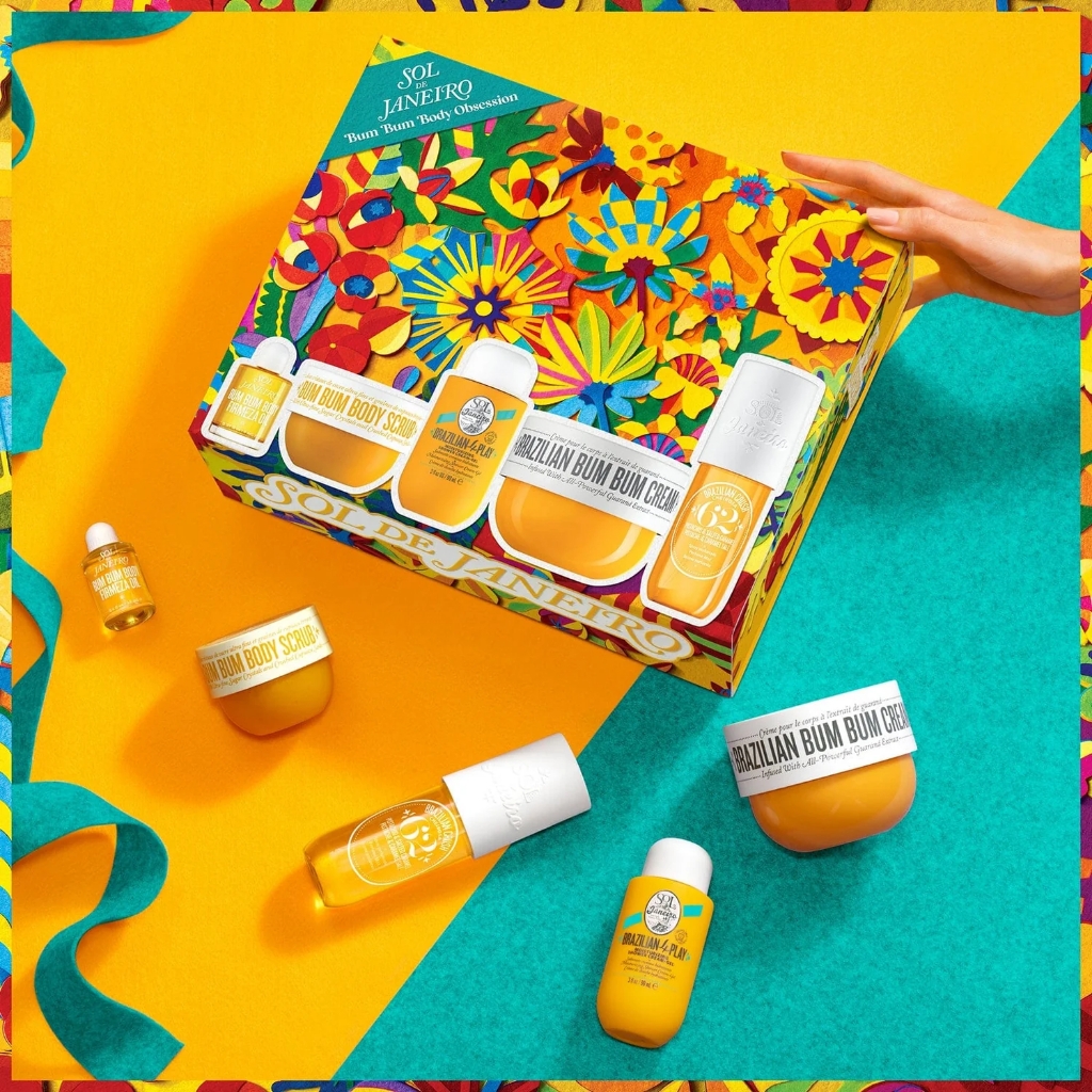 Set sữa tắm lotion dưỡng thể nước hoa Brazilian Bum Bum Body Obsession