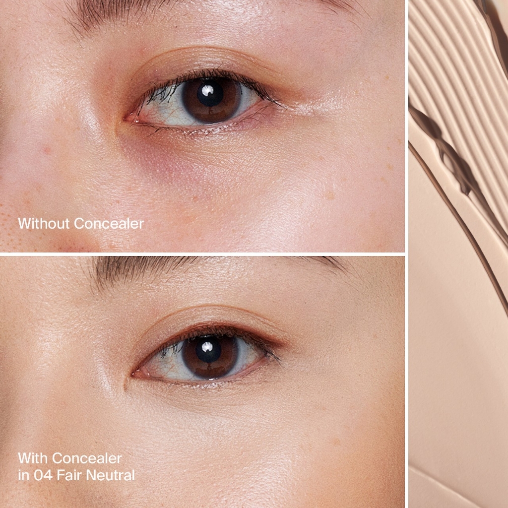Kem che khuyết điểm làm giảm bọng mắt Haus Labs Triclone Skin Tech Hydrating + De-puffing Concealer