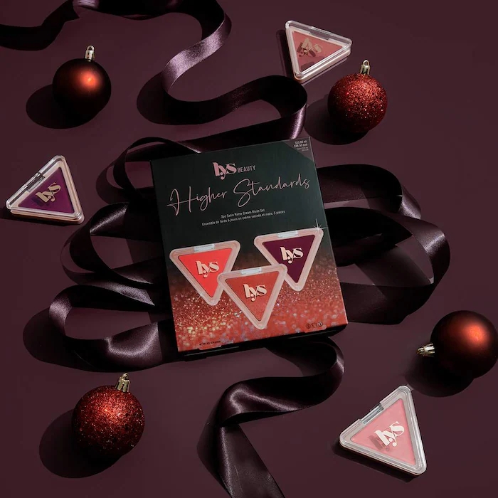 Set 3 má hồng kem LYS mini Higher Standard Deluxe Cream Blush Trio bản giới hạn