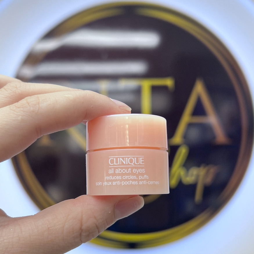 [Full Box] Kem Dưỡng Mắt Giảm Bọng Và Quầng Thâm Clinique All About Eyes 15ml