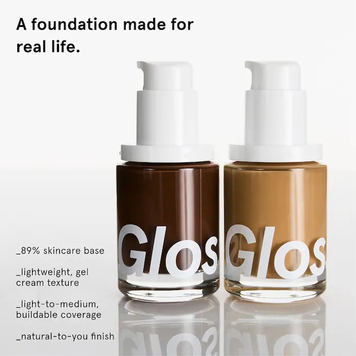 Kem nền Glossier Stretch Fluid Foundation for Buildable Coverage