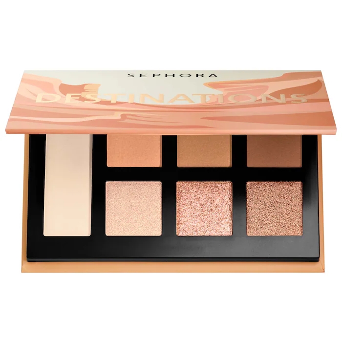 Bảng mắt Sephora Destinations Eye Palette màu Off The Grid