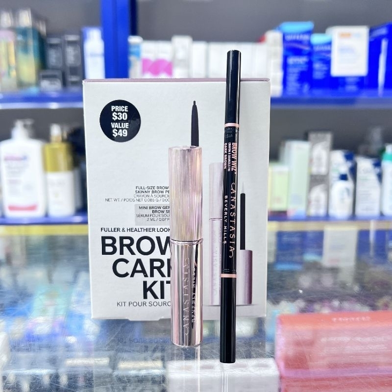 Set chì kẻ và serum dưỡng chân mày Anastasia Brow Care Kit