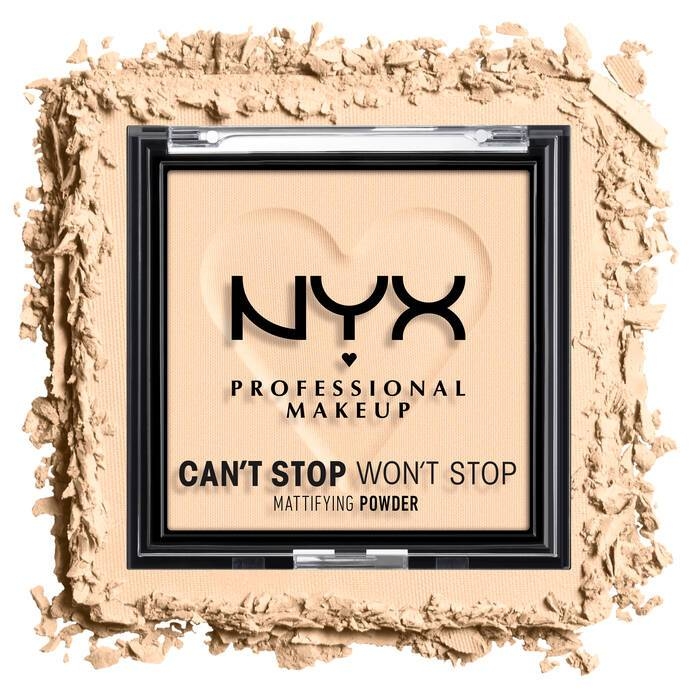 Phấn phủ kiềm dầu NYX Can't Stop Won't Stop Mattifying Powder