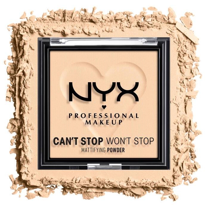 Phấn phủ kiềm dầu NYX Can't Stop Won't Stop Mattifying Powder