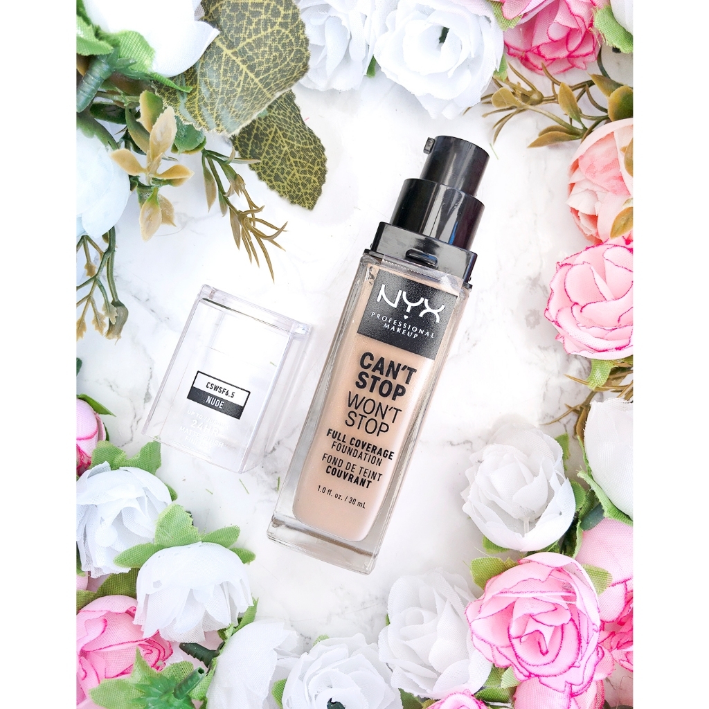 Kem nền chống thấm nước NYX Can't Stop Won't Stop Foundation