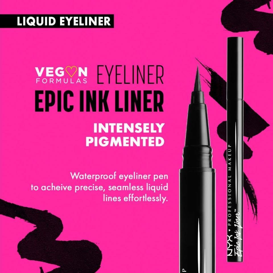 Bút kẻ mắt NYX Epic Ink Liner chống thấm nước