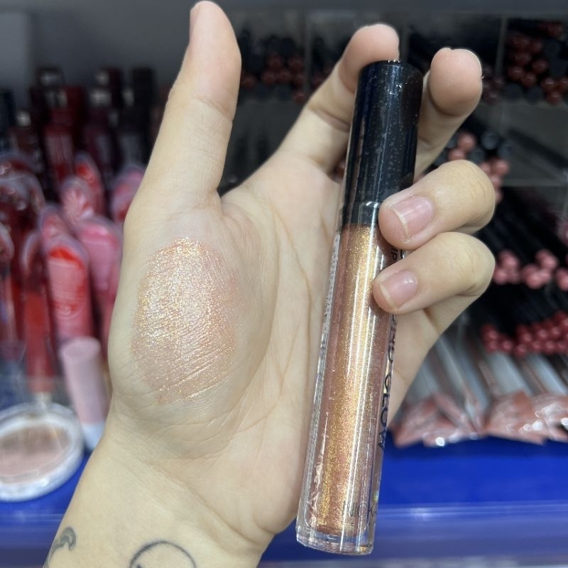 Son bóng nhũ dưỡng ẩm môi Nicka K NK makeup 3.7g