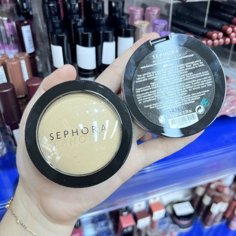 Phấn nền Sephora Microsmooth Multi-Tasking Baked Face Powder Foundation
