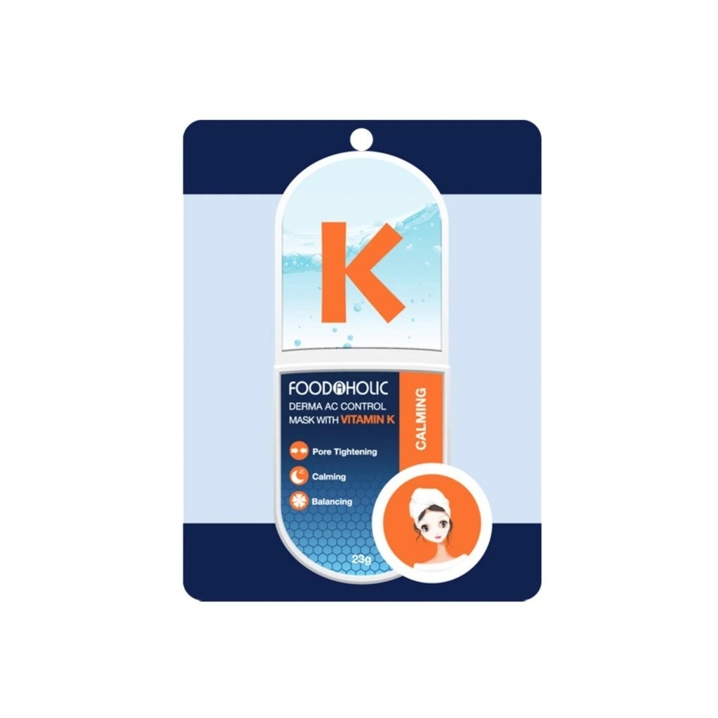 [HỘP 10 MIẾNG] Mặt nạ giấy Foodaholic dưỡng da cấp ẩm chống lão hóa làm sáng da