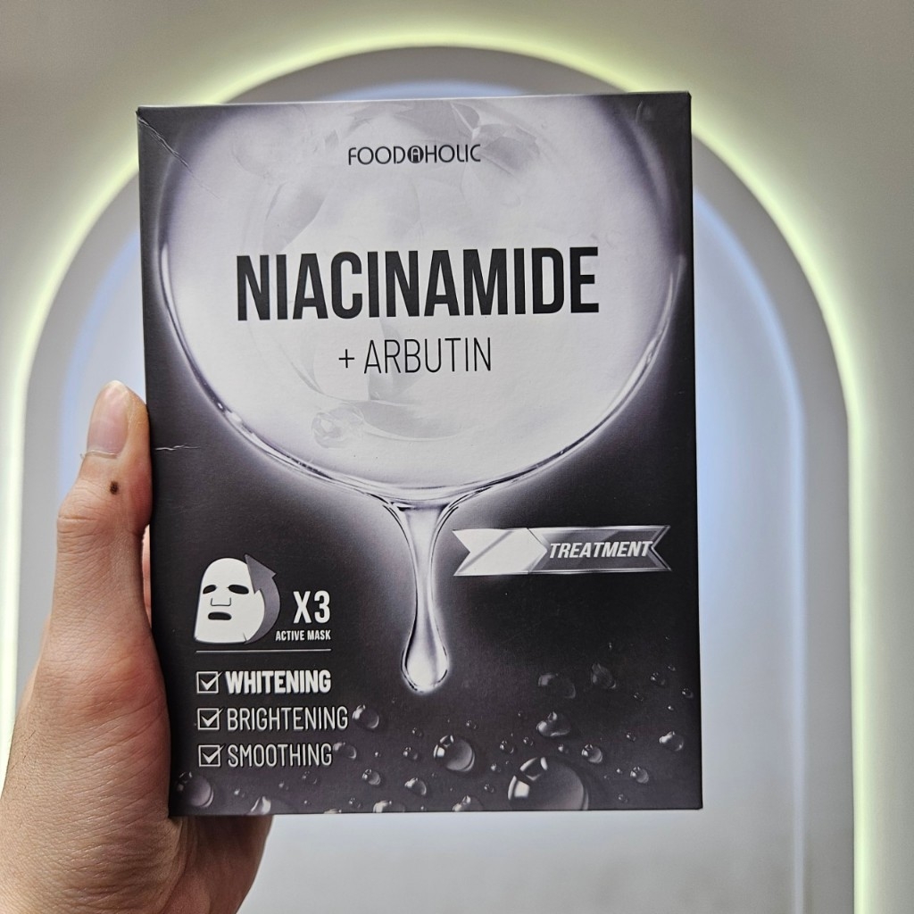 [HỘP 10 MIẾNG] Mặt nạ giấy Foodaholic dưỡng da cấp ẩm chống lão hóa làm sáng da