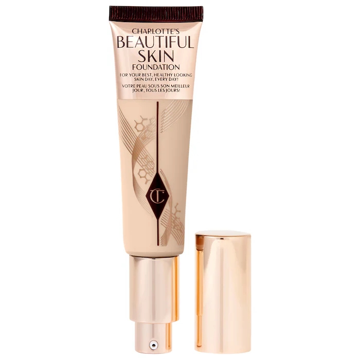 Kem nền Charlotte Tilbury Beautiful Skin Medium Coverage Liquid Foundation with Hyaluronic Acid