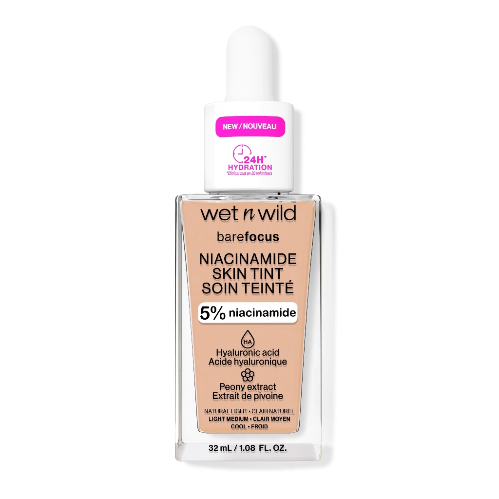 Kem nền Wet n Wild Bare Focus Niacinamide Skin Tint 32ml