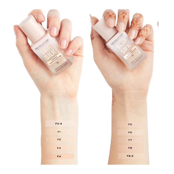 Kem nền Makeup Revolution Skin Silk Serum 23ml