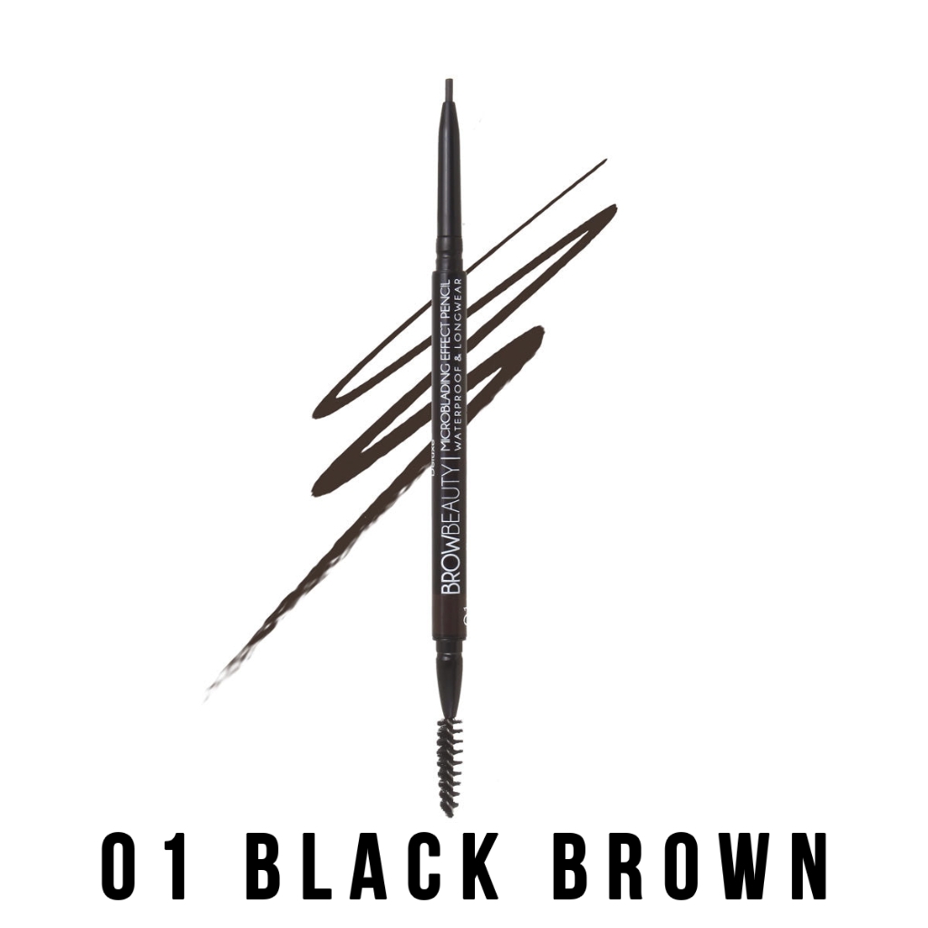 Chì kẻ mày chân mày Italia Deluxe Micro Blading Eyebrow Pencil