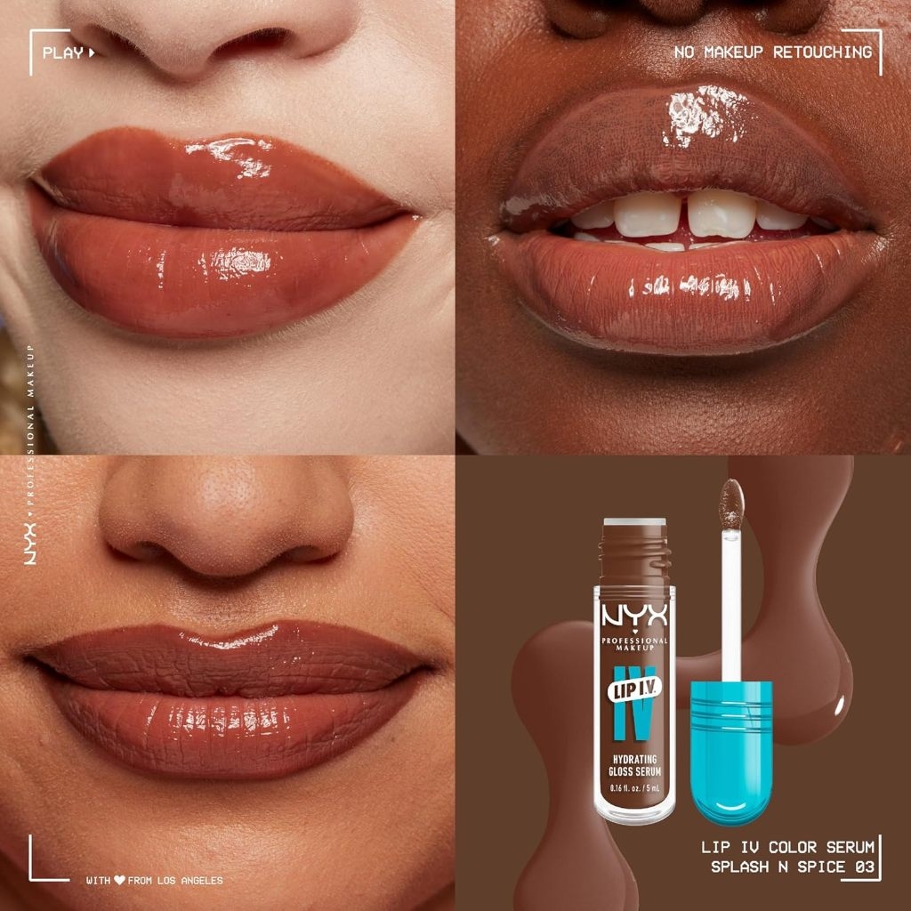 Son bóng dưỡng môi NYX Lip I.V Hydrating Gloss Stain 5ml