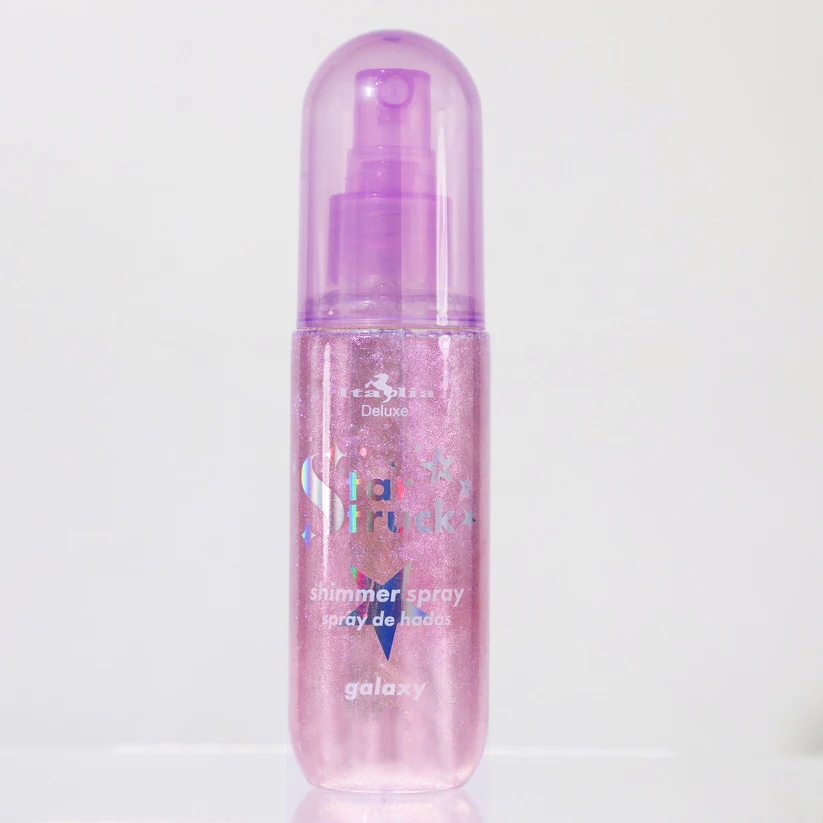 Chai xịt nhũ tóc và cơ thể Italia Deluxe Star Struck Shimmer Spray 70ml