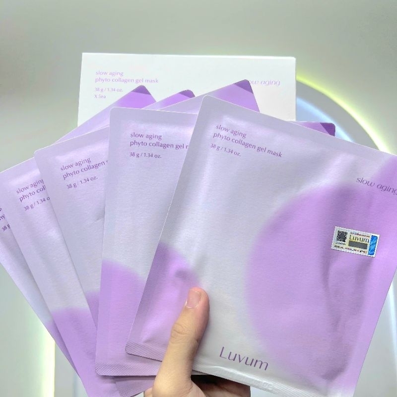 Hộp 5 Miếng Mặt nạ thạch Luvum - Pore Rest