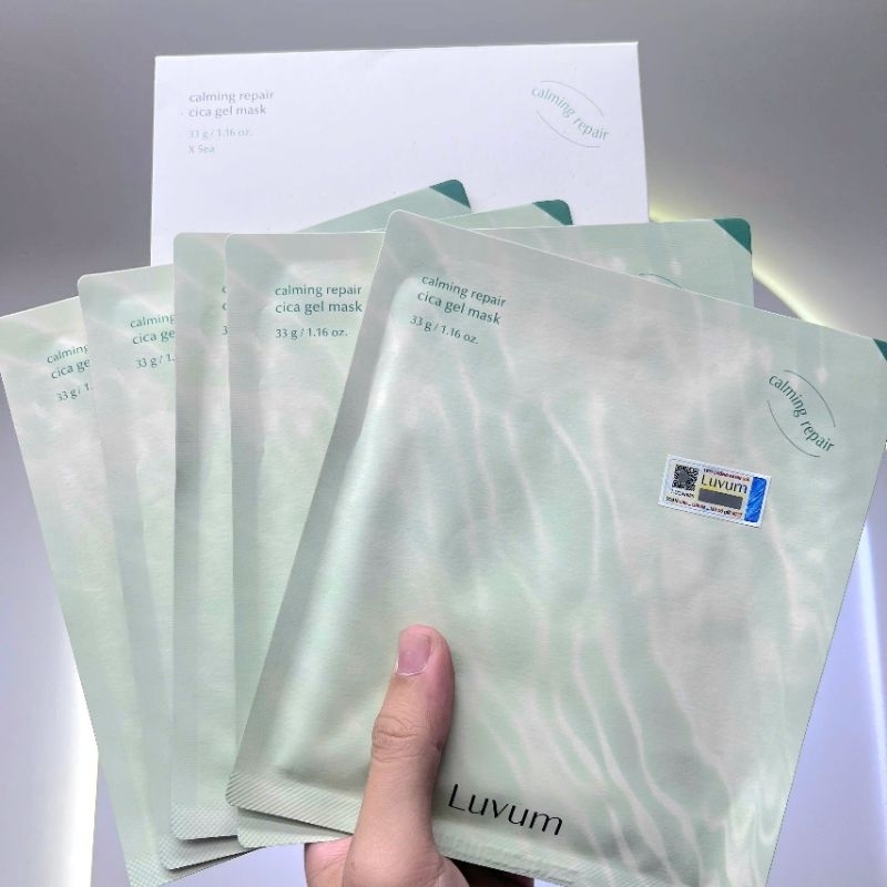 Hộp 5 Miếng Mặt nạ thạch Luvum - Pore Rest