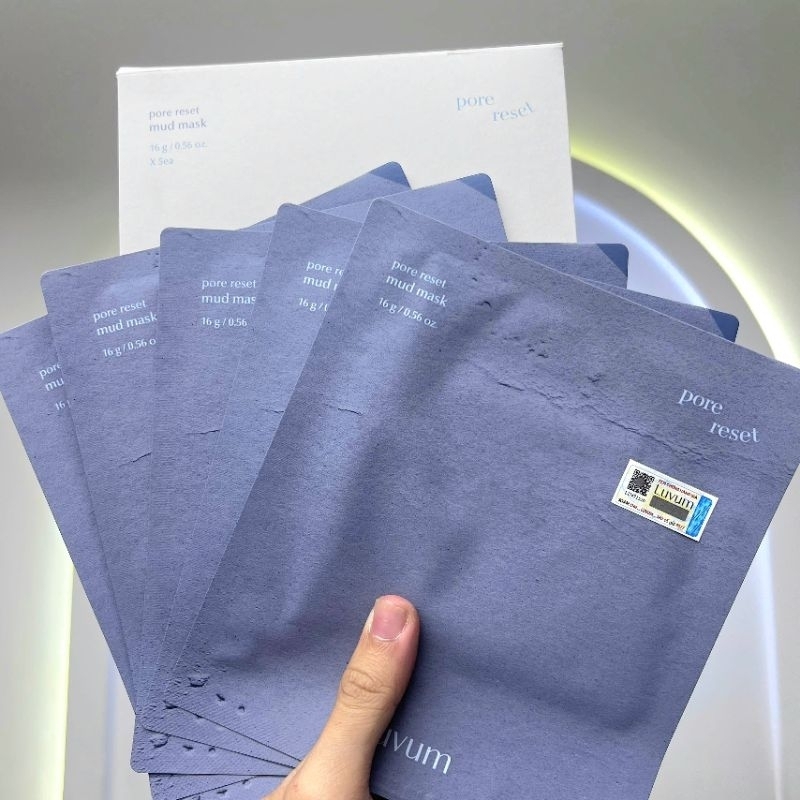 Hộp 5 Miếng Mặt nạ thạch Luvum - Pore Rest