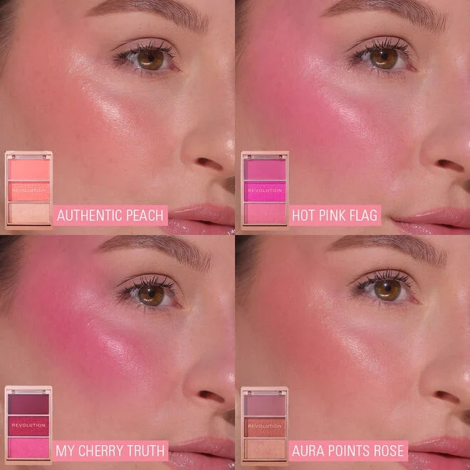 Bảng má hồng Revolution Beauty Blush Icon Palette