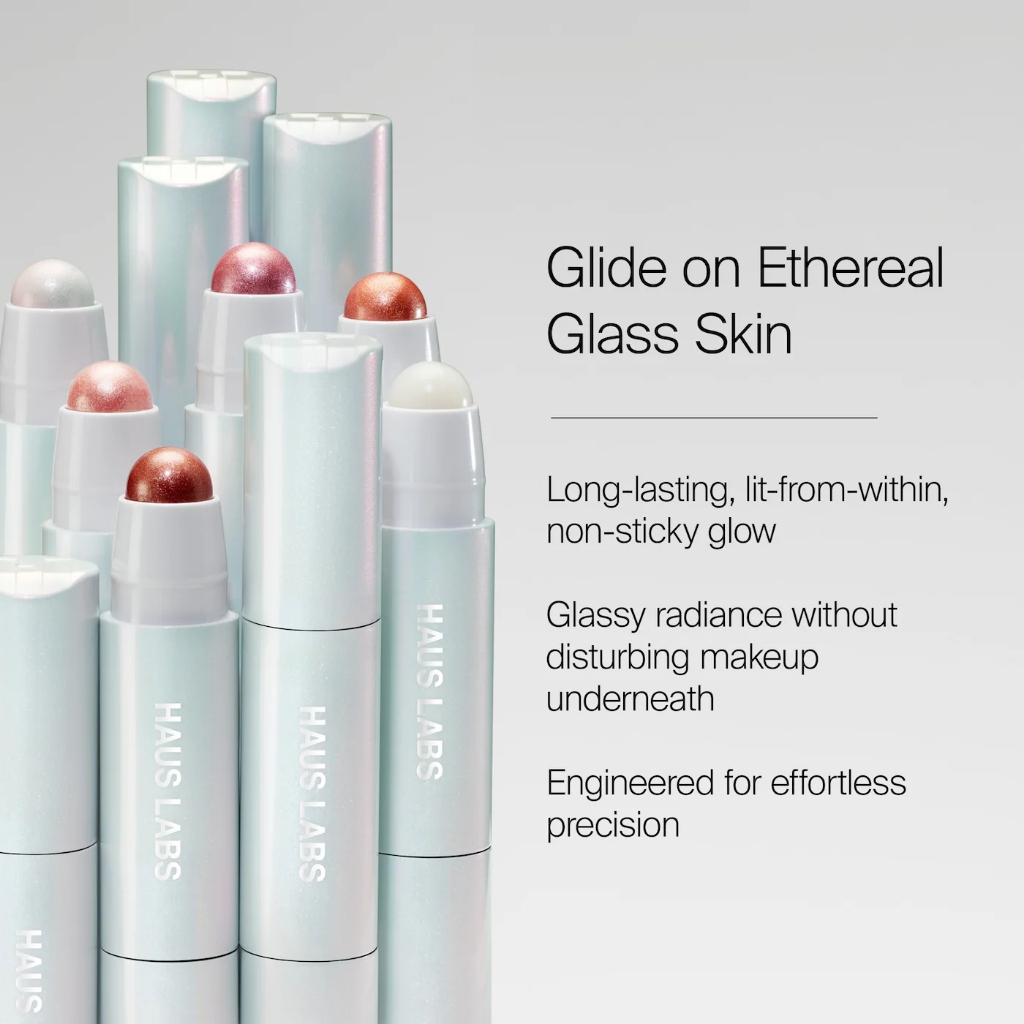 Bắt sáng dạng thỏi HausLabs Bio-Radiant Glassy Balm màu Glassy Opal