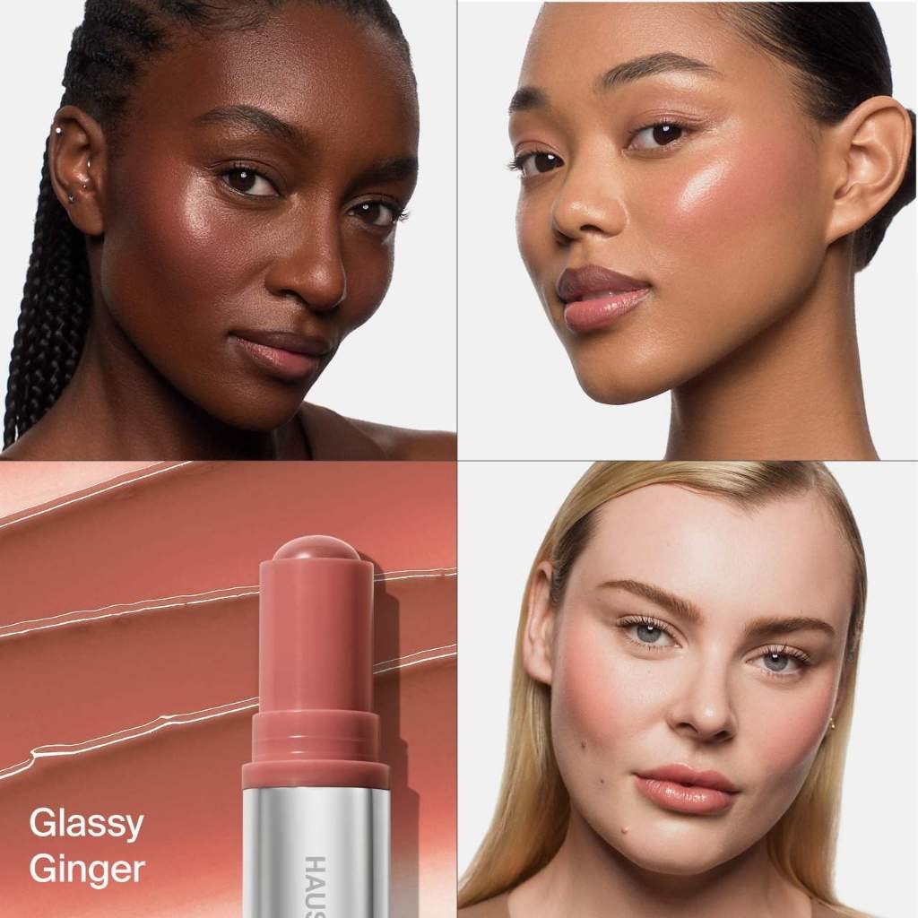 Thỏi má hồng Haus Labs Color Fuse Longwear Hydrating Glassy Lip + Cheek Blush Balm Stick