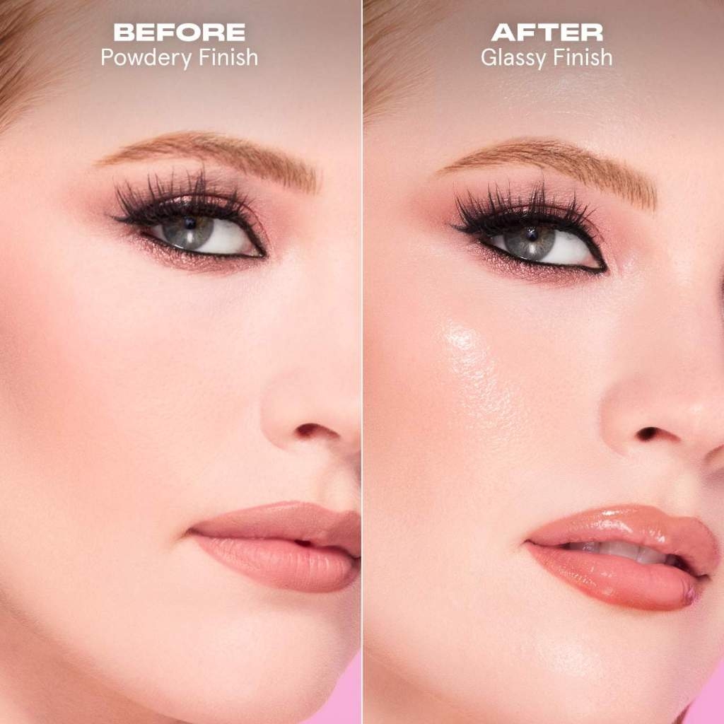 Xịt khóa nền dưỡng ẩm One/Size Powder Melt Glass Setting Spray làm căng bóng da 100ml