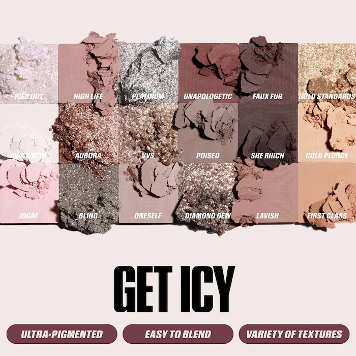 Bảng mắt Huda Beauty Icy Nude Eyeshadow Palette phiên bản giới hạn
