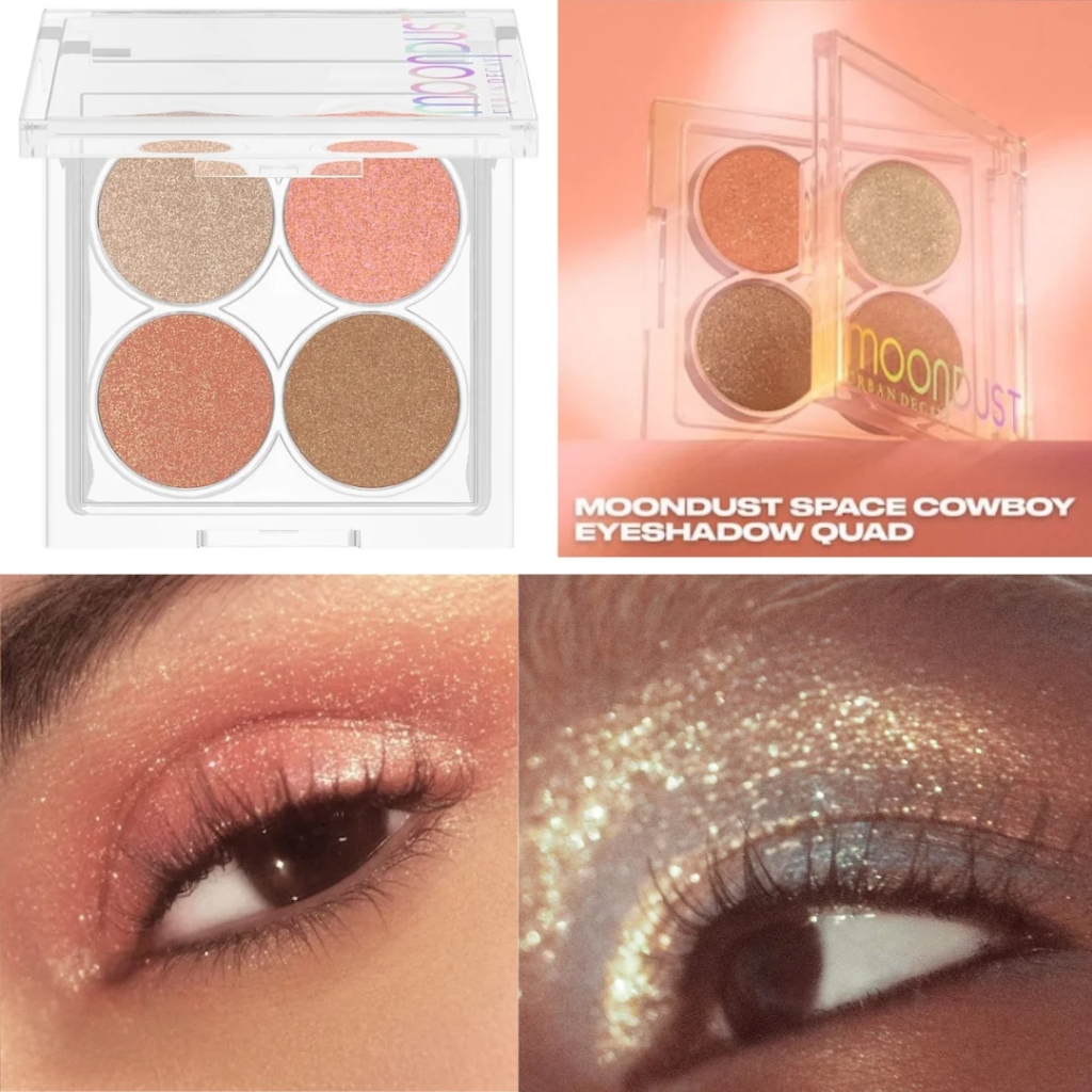 Bảng mắt Urban Decay Space Cowboy Moondust Eyeshadow Quad bản giới hạn 2025