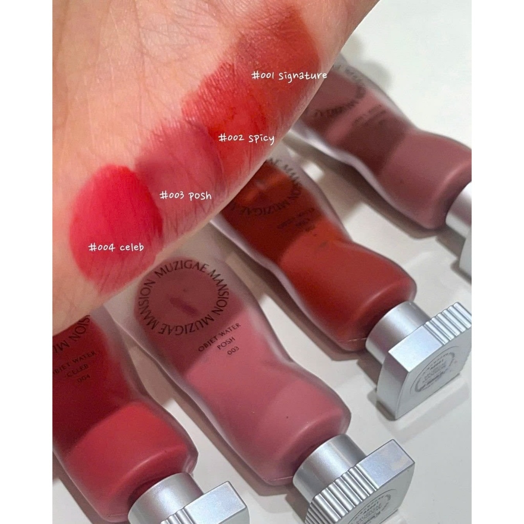 Son Kem Nước Muzigae Mansion Objet Water Mỏng Nhẹ Lâu Trôi 5.8ml