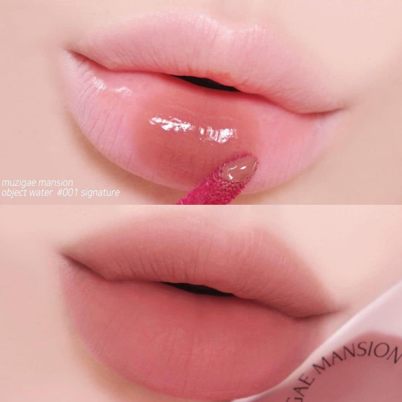Son Kem Nước Muzigae Mansion Objet Water Mỏng Nhẹ Lâu Trôi 5.8ml