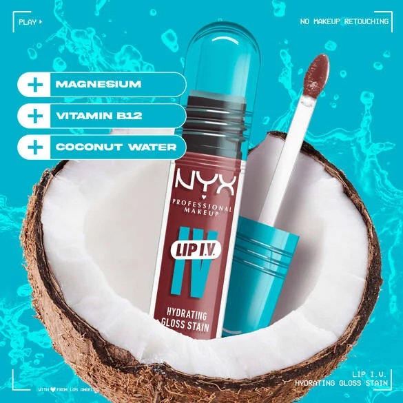 Son bóng dưỡng môi NYX Lip I.V Hydrating Gloss Stain 5ml