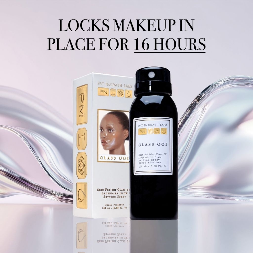 Xịt khóa nền căng bóng da Pat McGrath Labs Glass 001 Legendary Glow Setting Spray 100ml