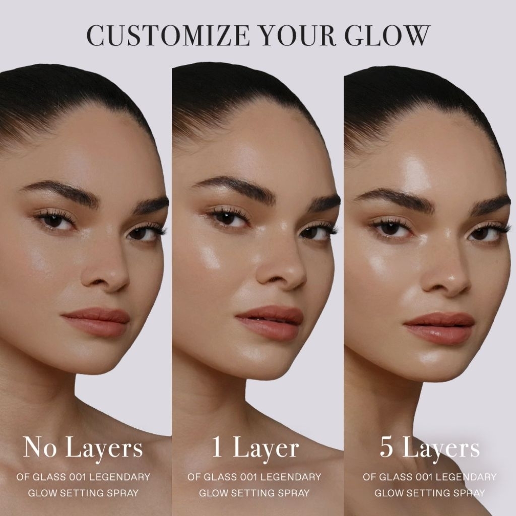 Xịt khóa nền căng bóng da Pat McGrath Labs Glass 001 Legendary Glow Setting Spray 100ml