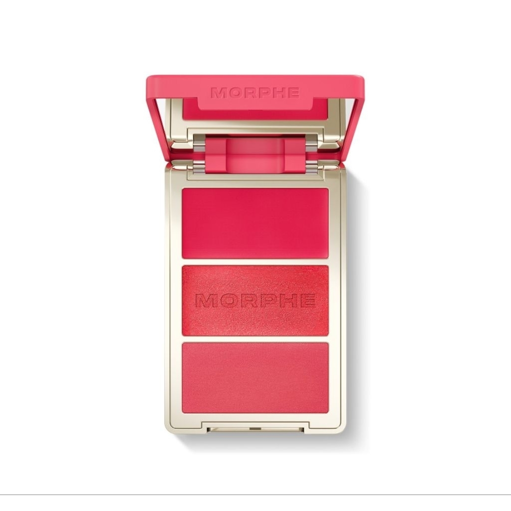 Má hồng Morphe Cheek Thrills Multi-Finish Face Trio